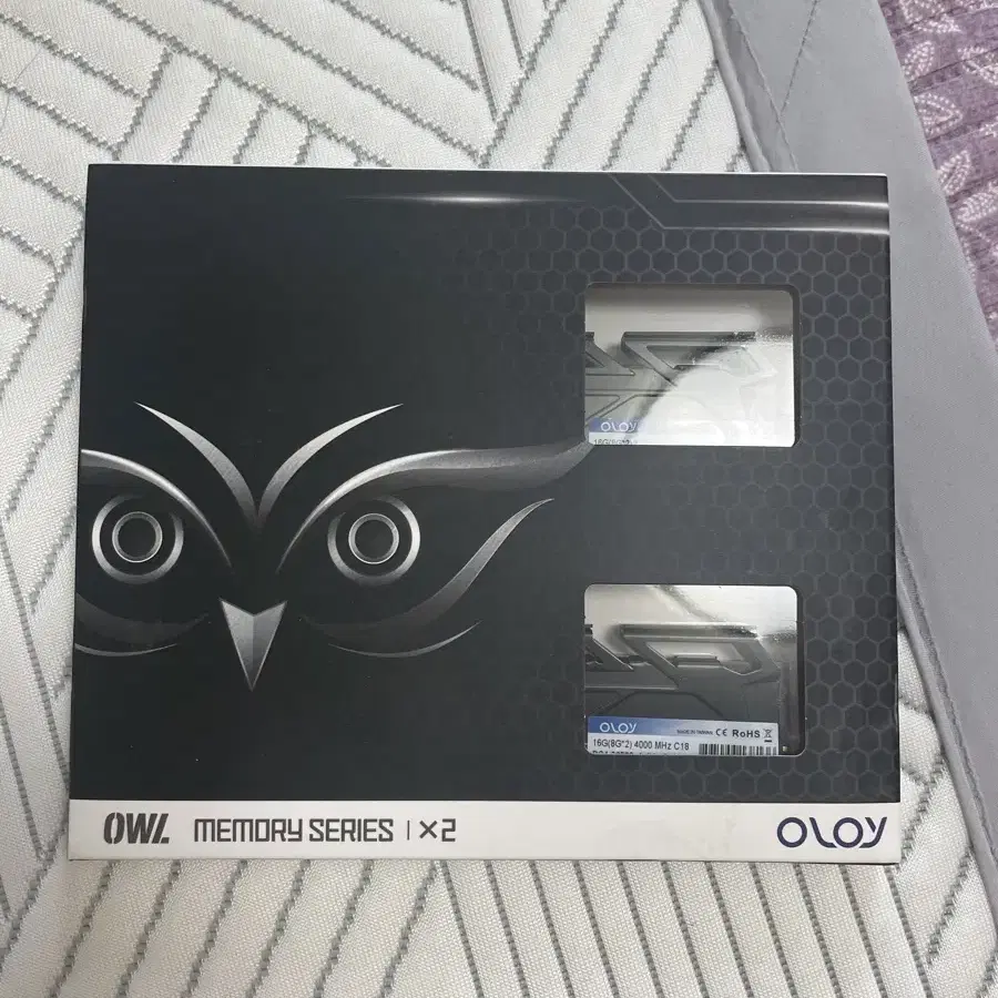 oloy owl 4000mhz cl18 램 메모리 16g 8gx2