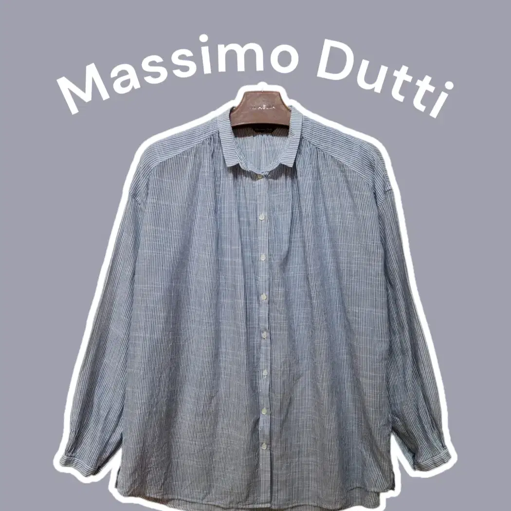 S/ MassimoDutti 마시모두띠 오버핏 셔츠