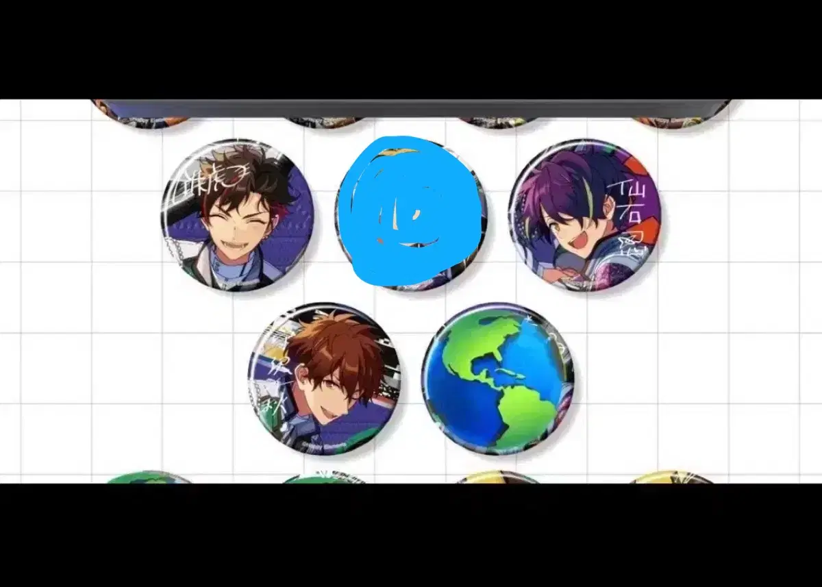 Angsta Meteor Belt Trip Canbadge Shinobu Tetora Midori Chiaki