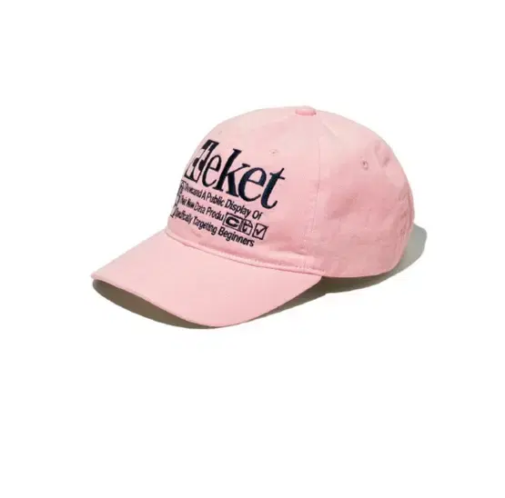 Tecket Flan Cap Pink