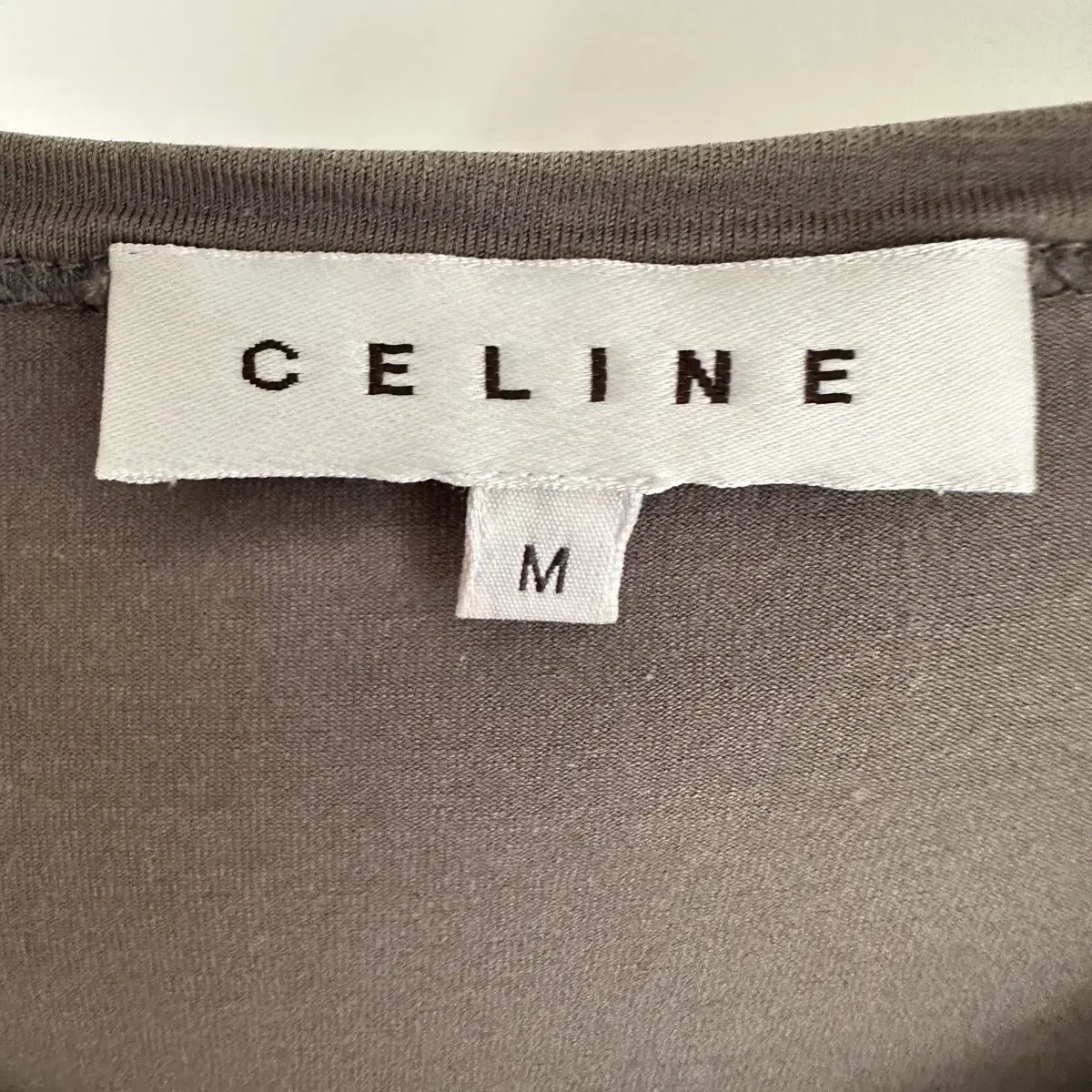 셀린느 celine 로고 여성 물고기 반팔 티셔츠