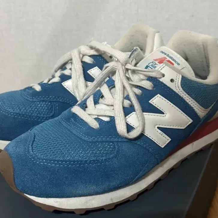 New Balance 574 Natural Indigo Blue