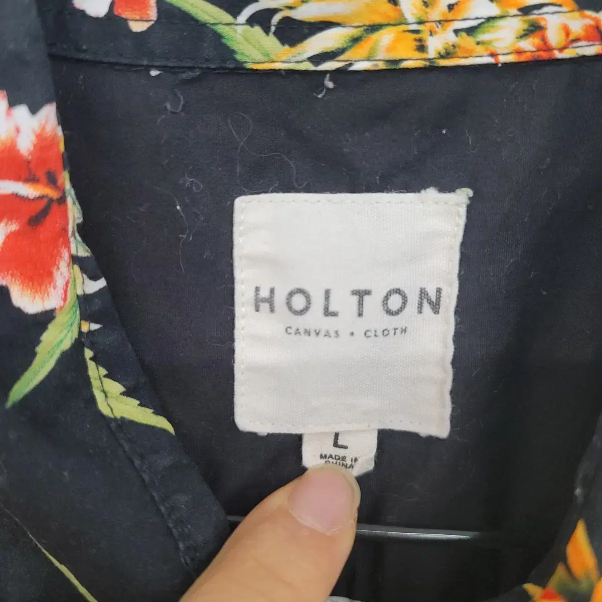 [105/XL] HOLTON 하와이안 셔츠