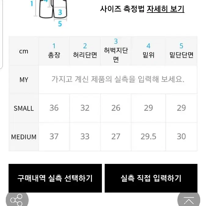 색감 예쁜! 커팅 데님팬츠 M사이즈