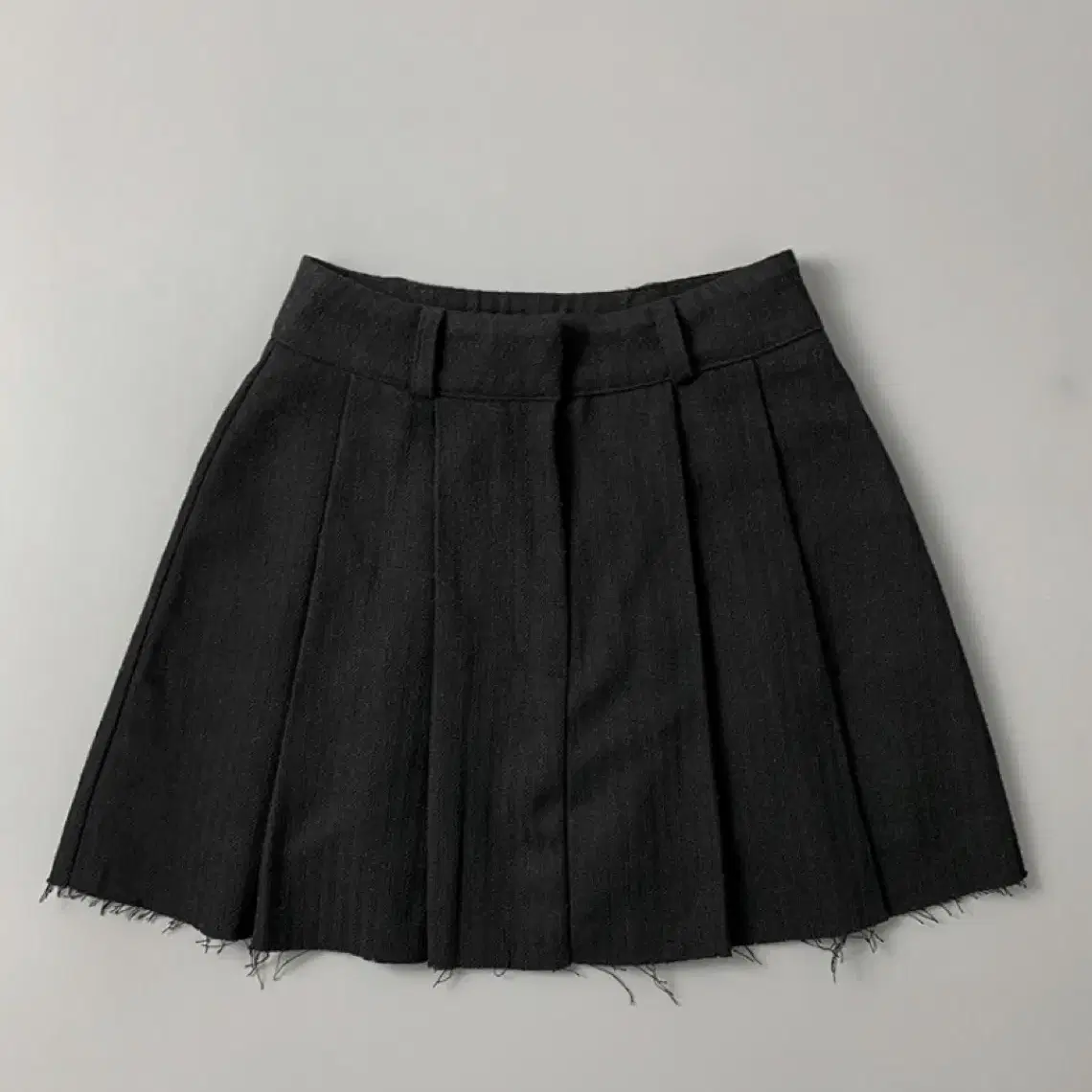 더언더블 Vintage wool pleats SK (black)