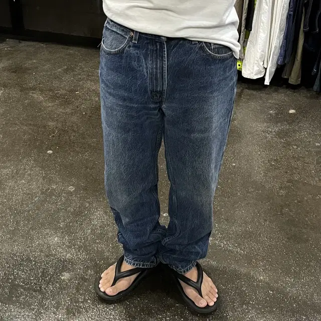 00s Levis505 데님 팬츠 (33)