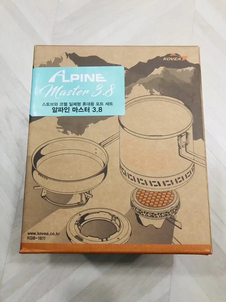 Kobea Alpine Master 3.8 set new sealed selling new