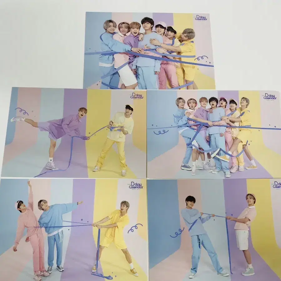 방탄 페스타 엽서 festa postcard 일괄 5장