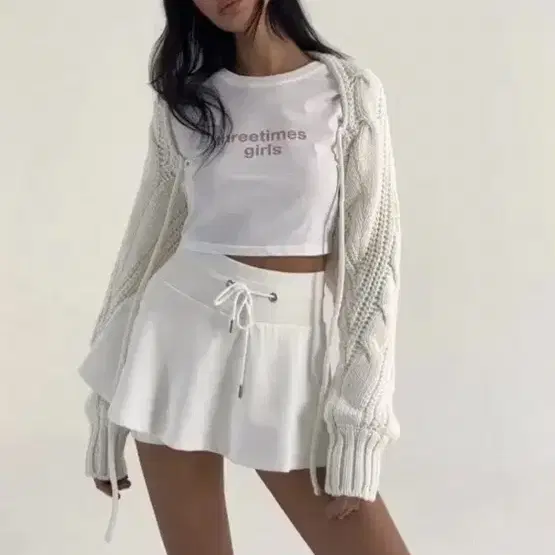 쓰리타임즈 barbara pants skirt