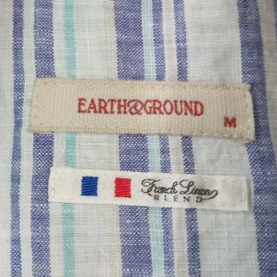 earth & ground 린넨 셔츠자켓