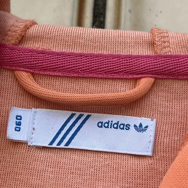 아디다스 오렌지 핑크 후드 져지 Adidas