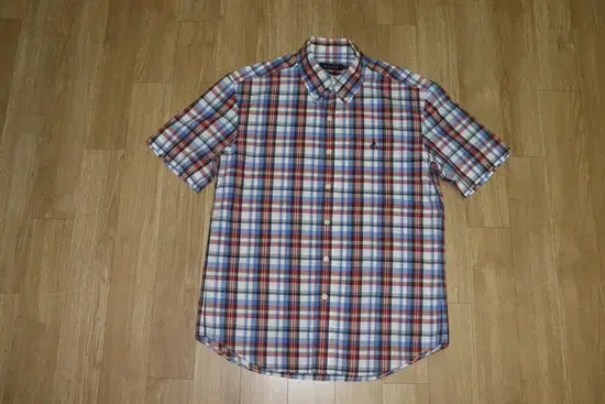 (95) Bean Pole/Blue Wine Check Shirt