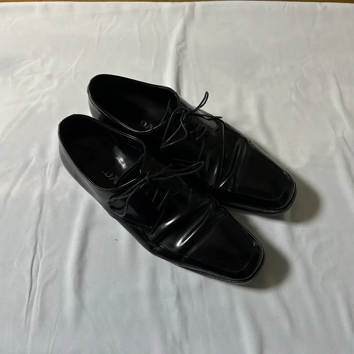 Prada lace up derby shoes