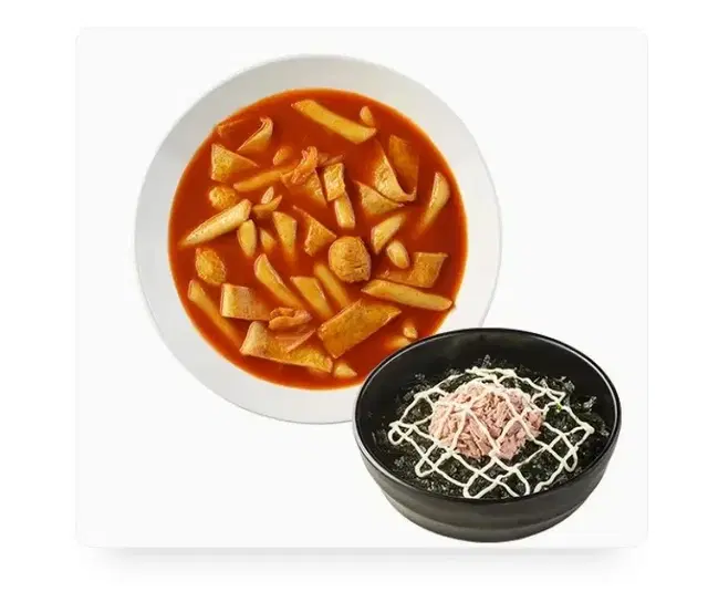 응급실 국물떡볶이(1~2인분) + 참치마요주먹밥 기프티콘/깊콘