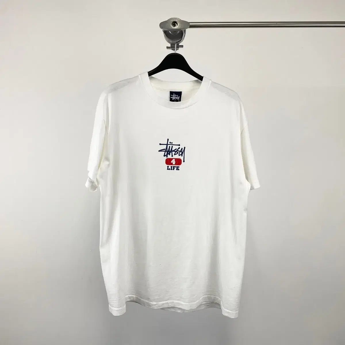 빈티지 90s STUSSY made in USA 프린팅 티셔츠