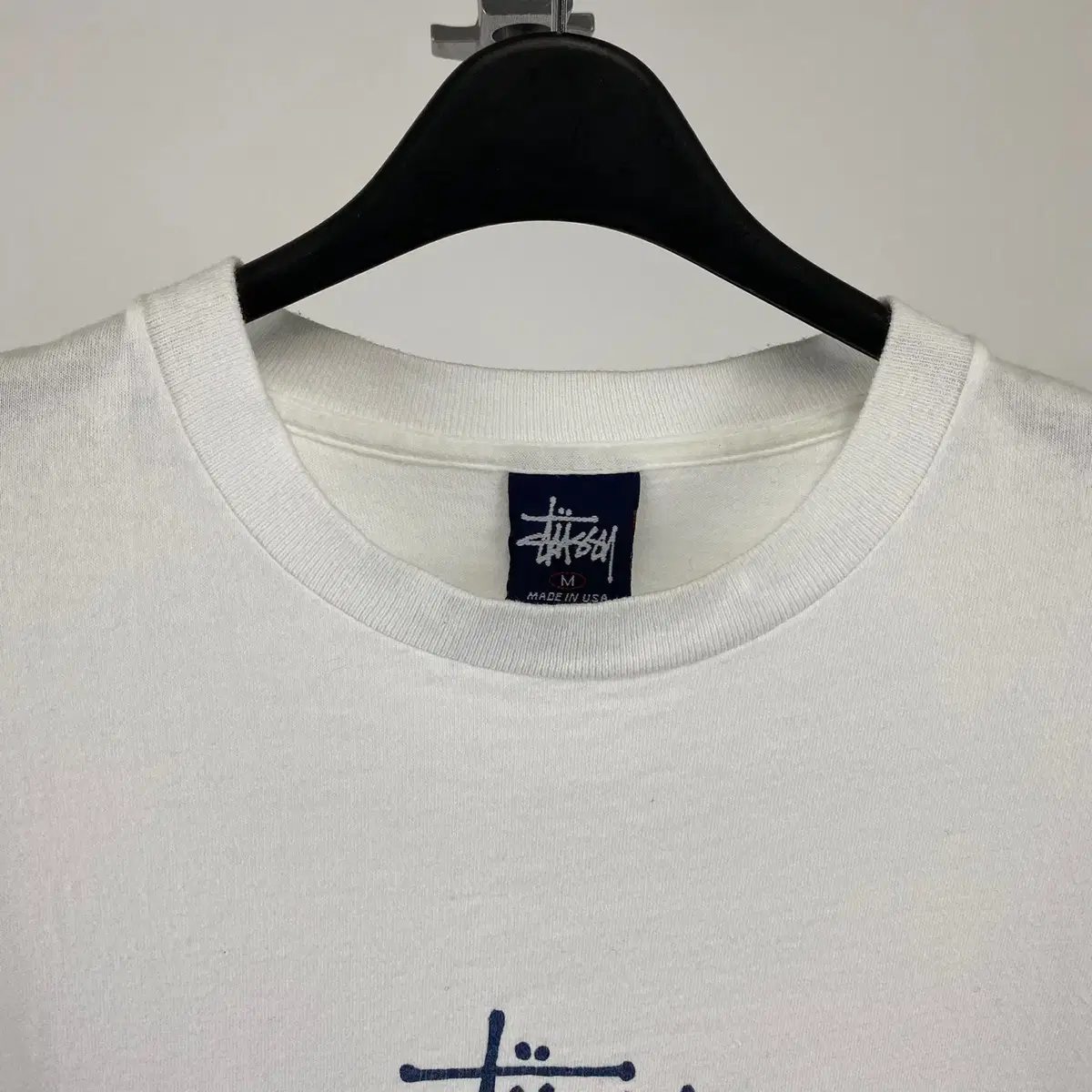 빈티지 90s STUSSY made in USA 프린팅 티셔츠