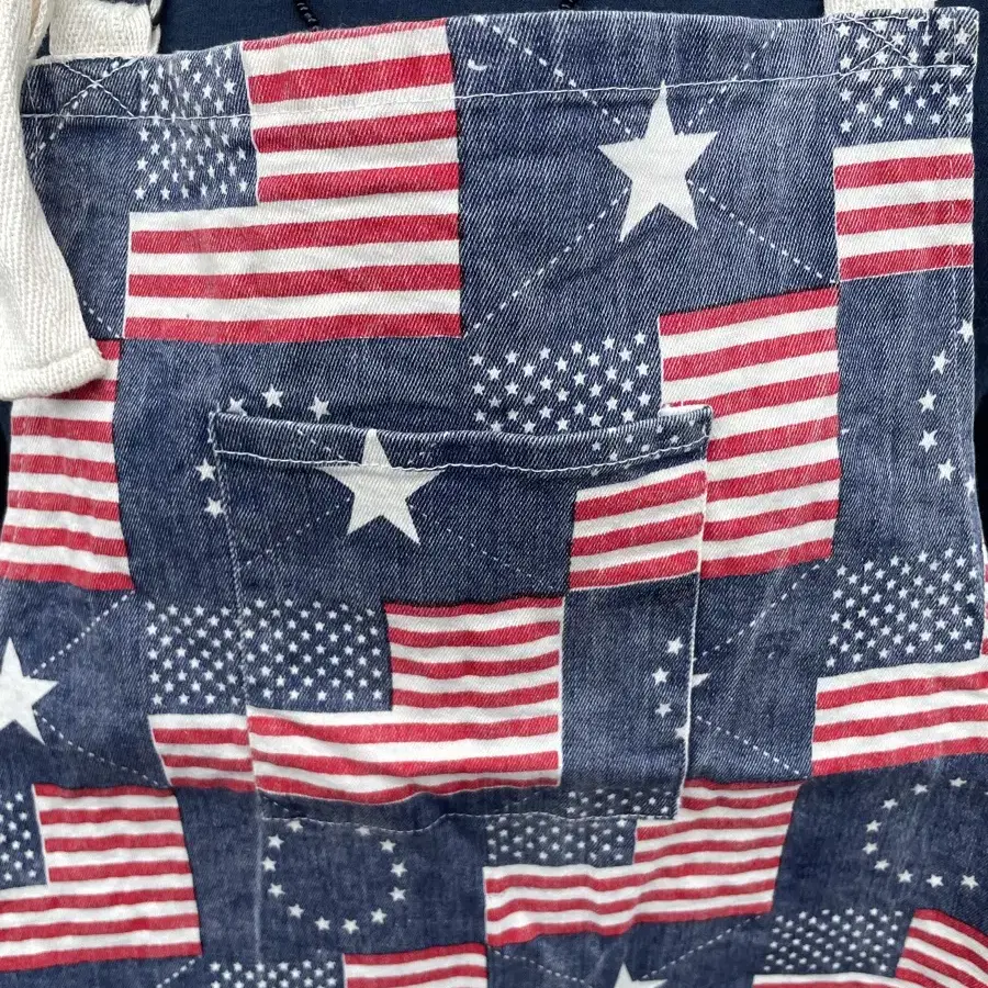 American flag apron 빈티지 미국 국기 앞치마 캠핑