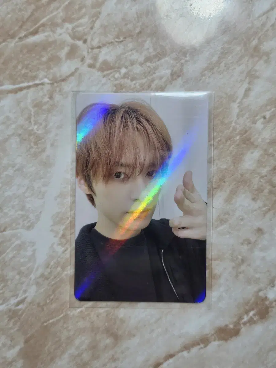 Bombom) skz lee know rock kms 1st photocard