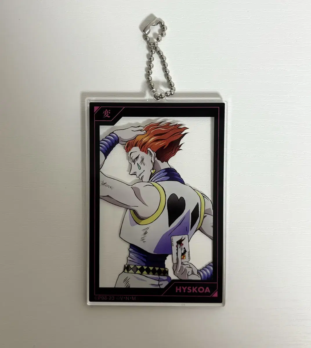 Hunter Hunter Hisoka Big acrylic Keychain Keyring