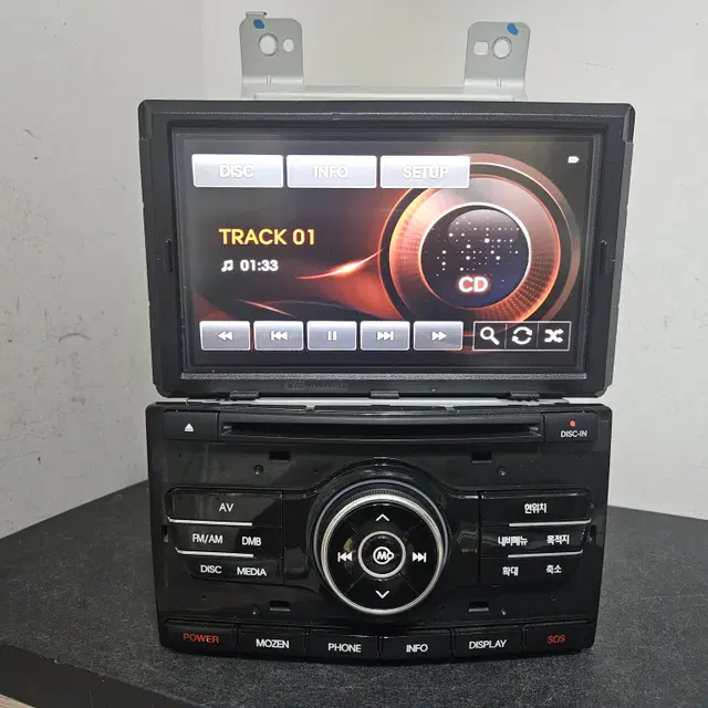 K7 2012년 모젠 블루투스 AVN 96510-3R600 데크 단품