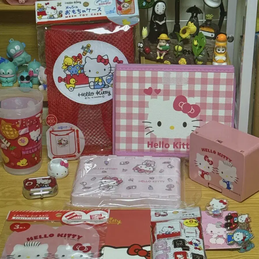 Hello Kitty Red and Pink Set 키티 세트