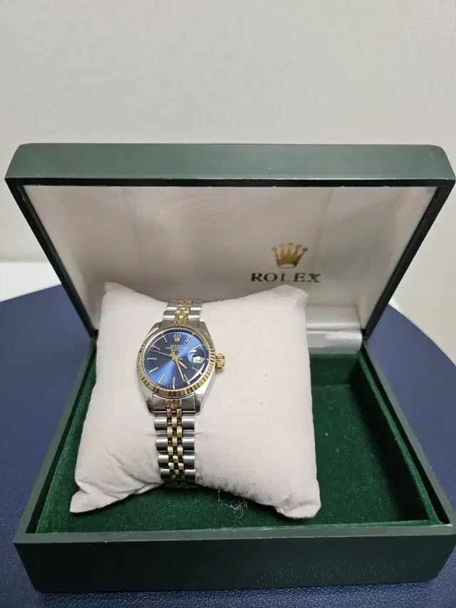 롤렉스 DateJust 26미리 로만 14k 콤비 /청판