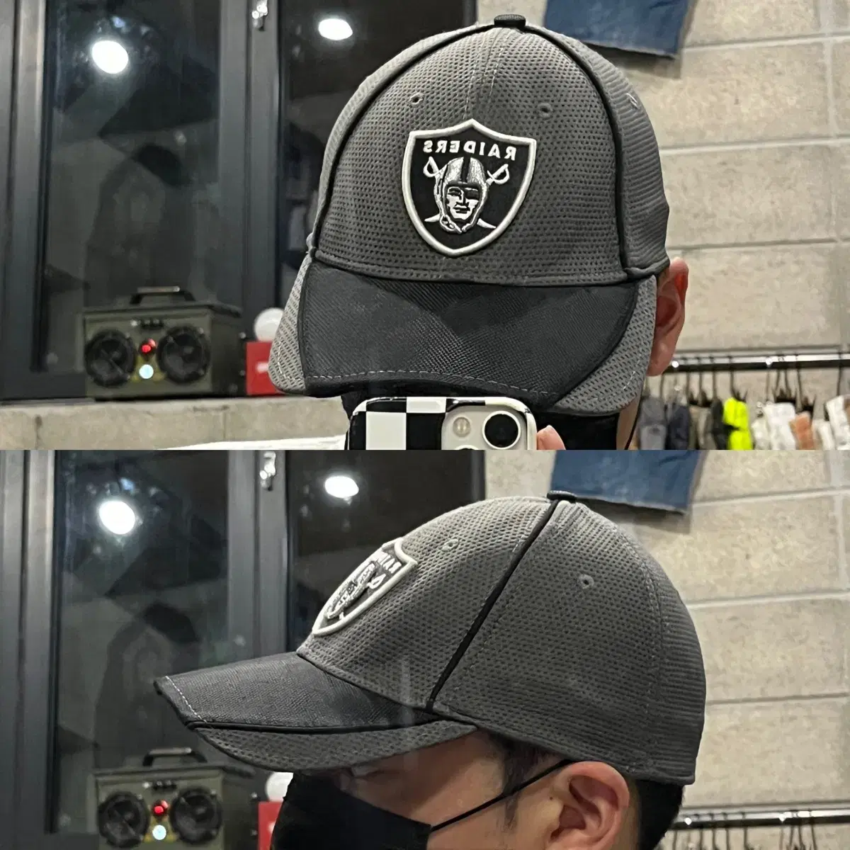 NFL Raiders 볼캡 (S-M)