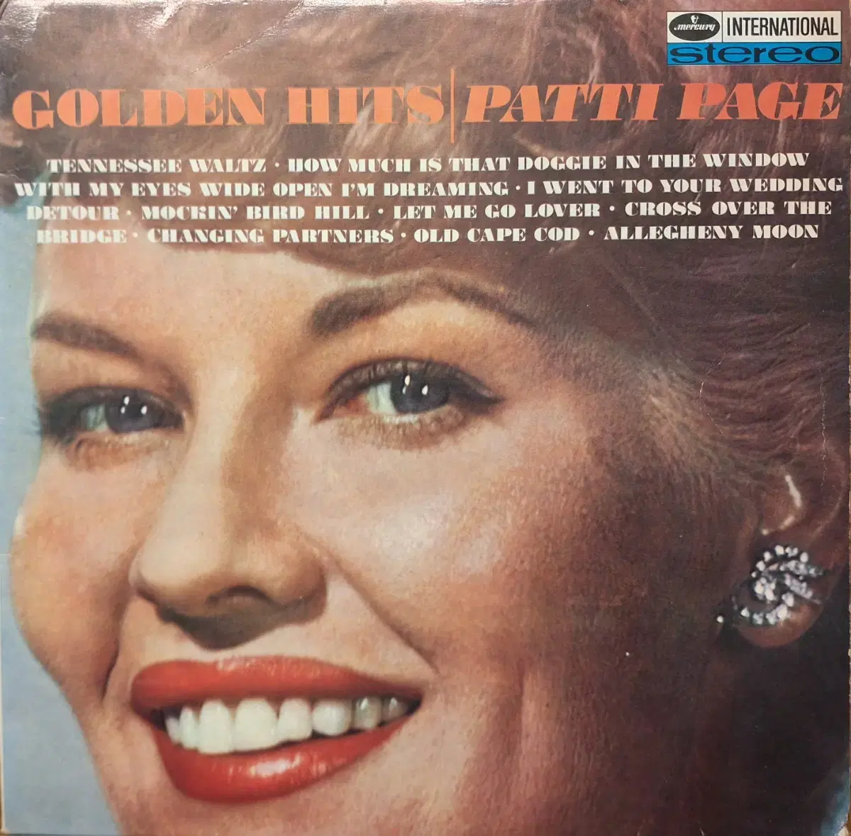 국내라이센스반/Patti Page - Golden Hits LP