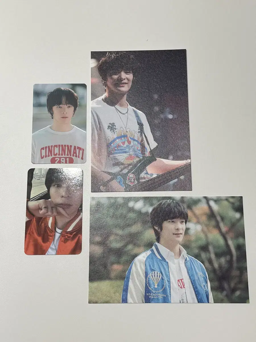 Sunjae UpGot Tucked Song Keonhee Blue Shark Photo Card + Postcard