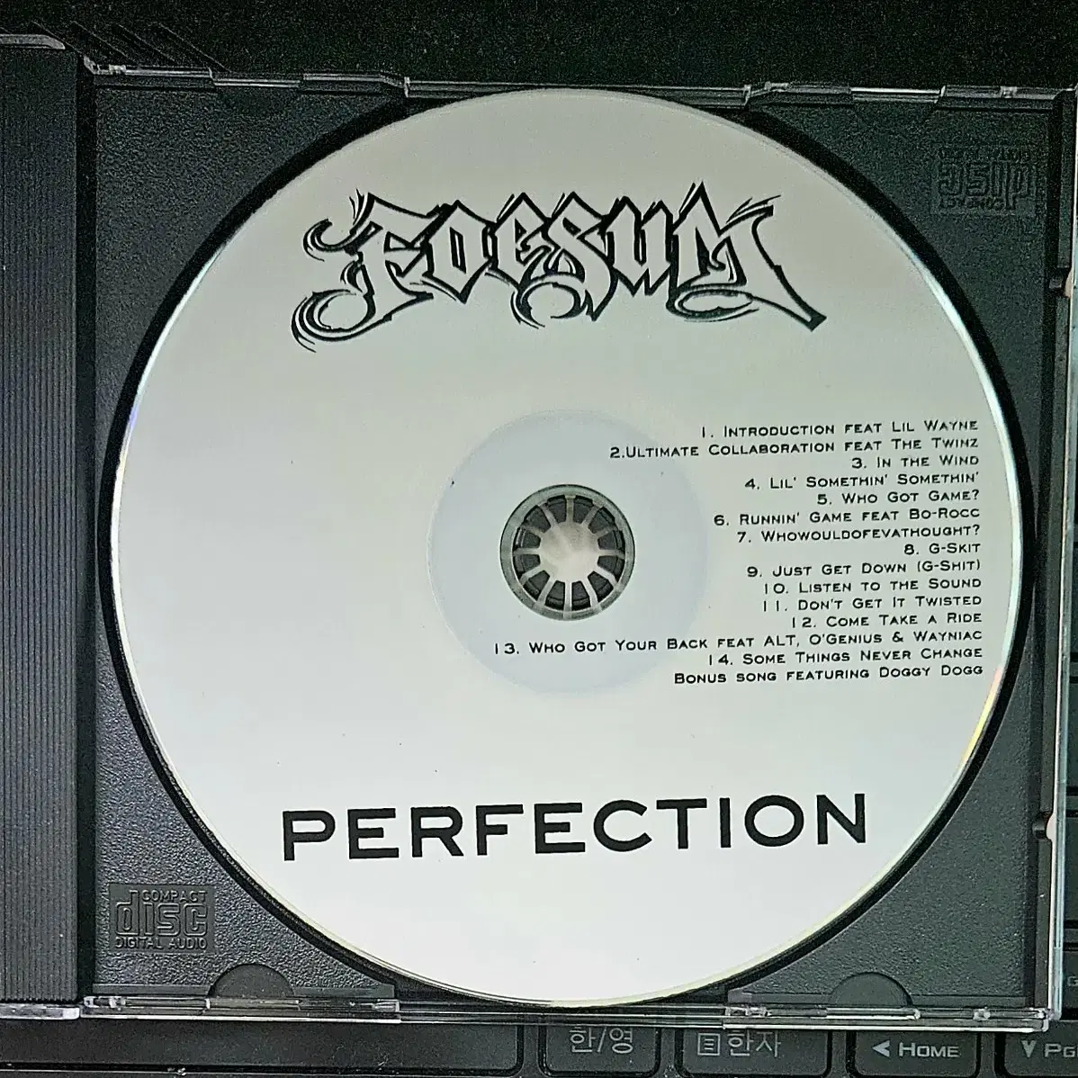 CD - Foesum - Perfection Limited Edition