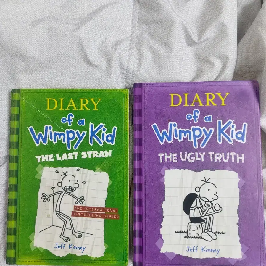 아동소설 영어원서 영문판윔피키드 Whimpy kid 3,5권