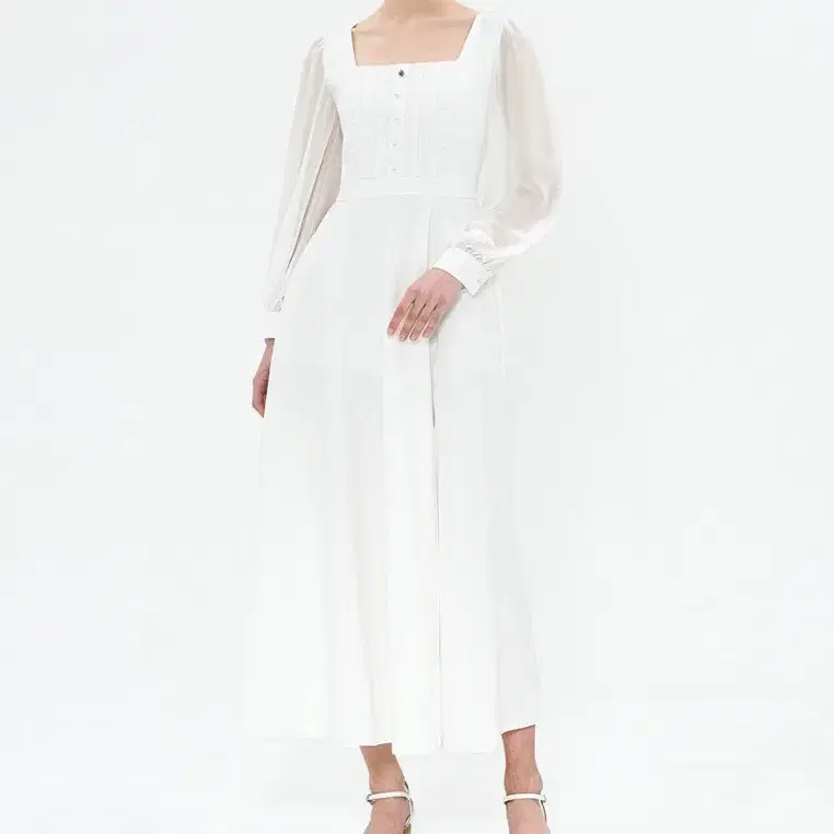 그레이스유) Sophie One-piece (White) L