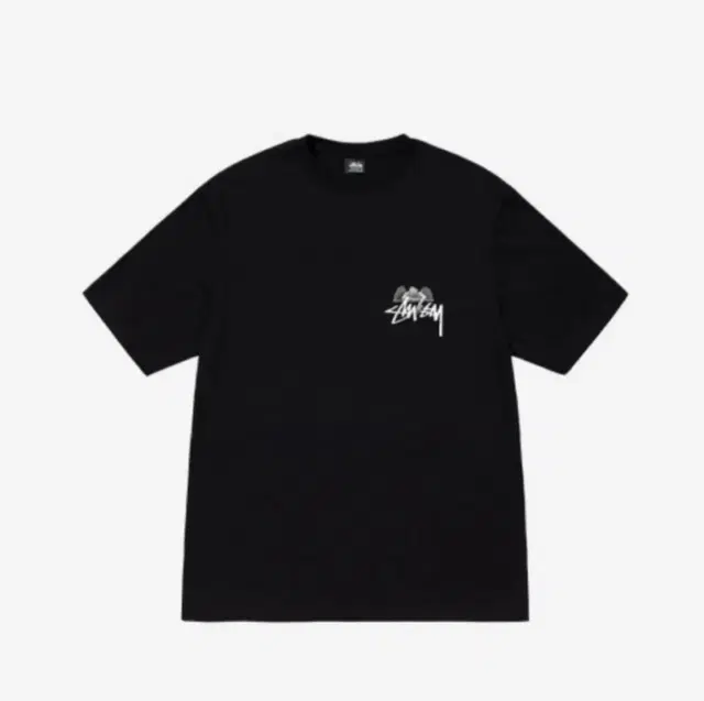 스투시 엔젤 검은색 티셔츠 Stussy Angel T-Shirt 팝니다.