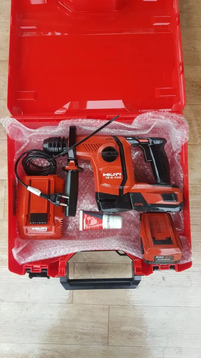 [HILTI]힐티충전함마드릴TE6A22AVR 3세대신형2023년  풀세트