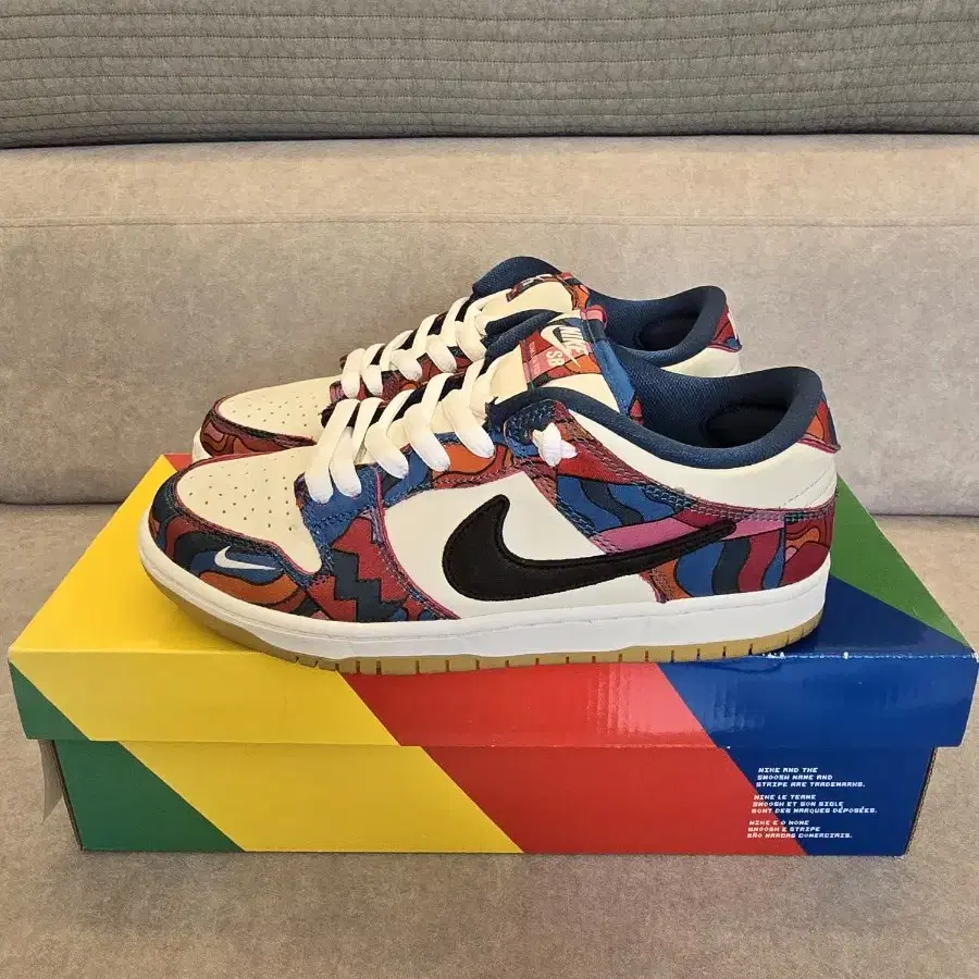 Nike X Parra SB Dunk Low Pro Abstract Ar