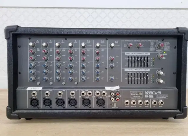 Vascom PM-310R 10채널 스테레오 파워 믹스 (대경바스컴).