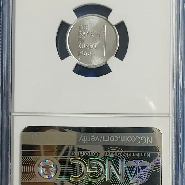 1968년 1주 NGC MS 64