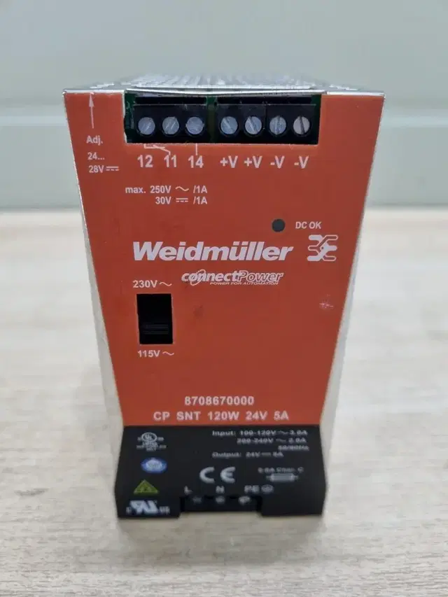 위드멀더 Weidmuller connectpower 8708670000.