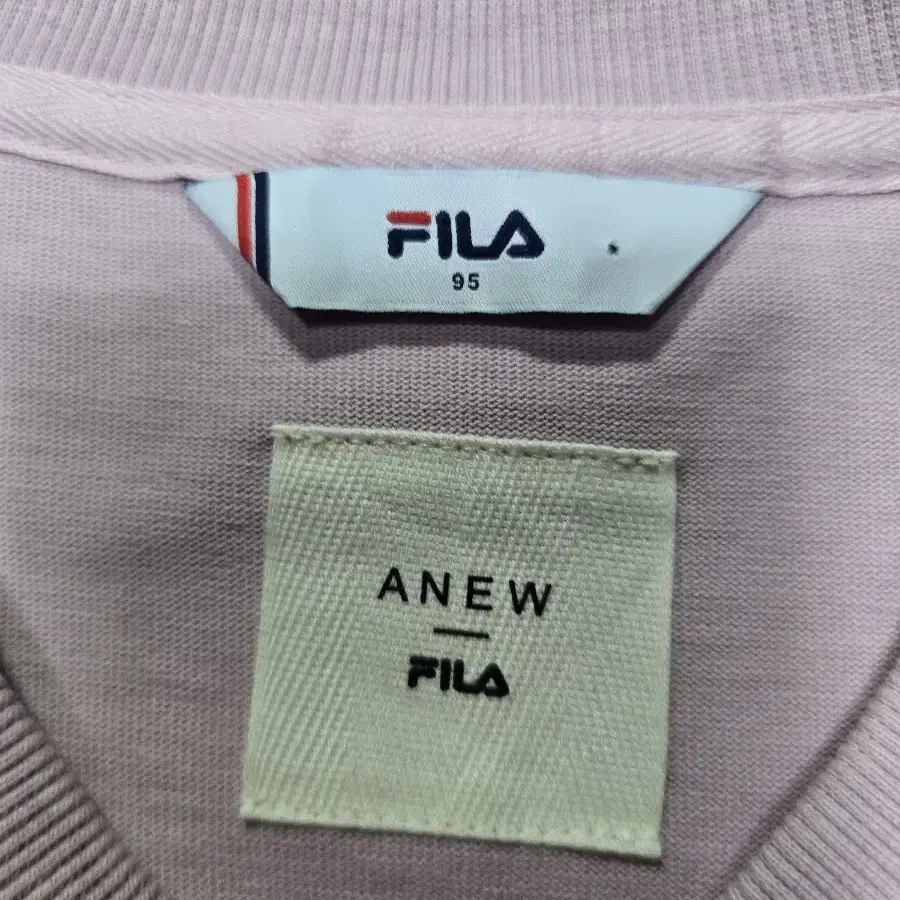 (M95) [ANEW&FILA] 필라골프 어뉴골프 콜라보유니 반팔골프티