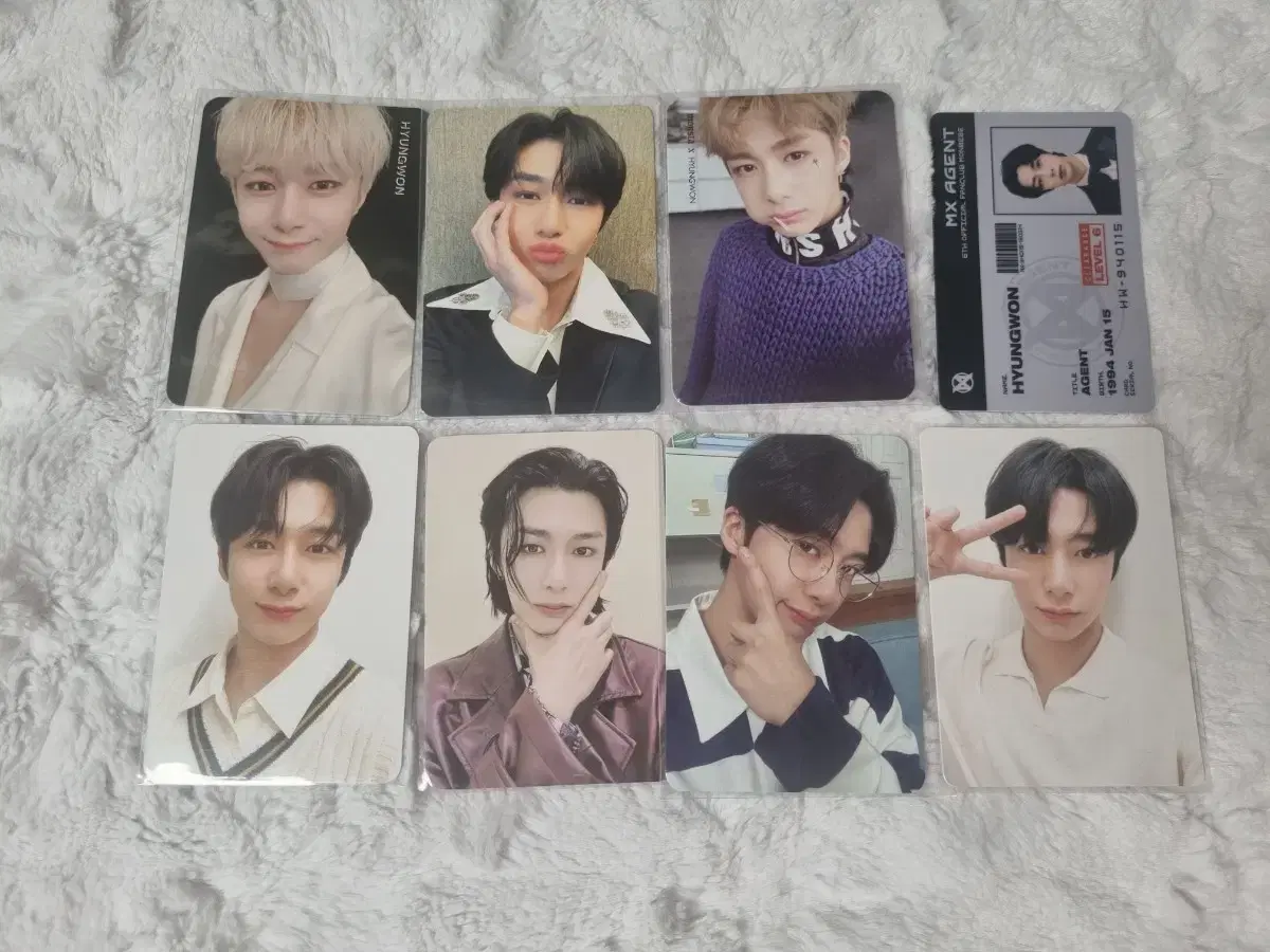 Monsta x hyungwon photocard WTS