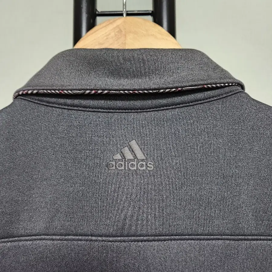 XL /105 아디다스 adidas 라인 포인트 기모  카라 티셔츠