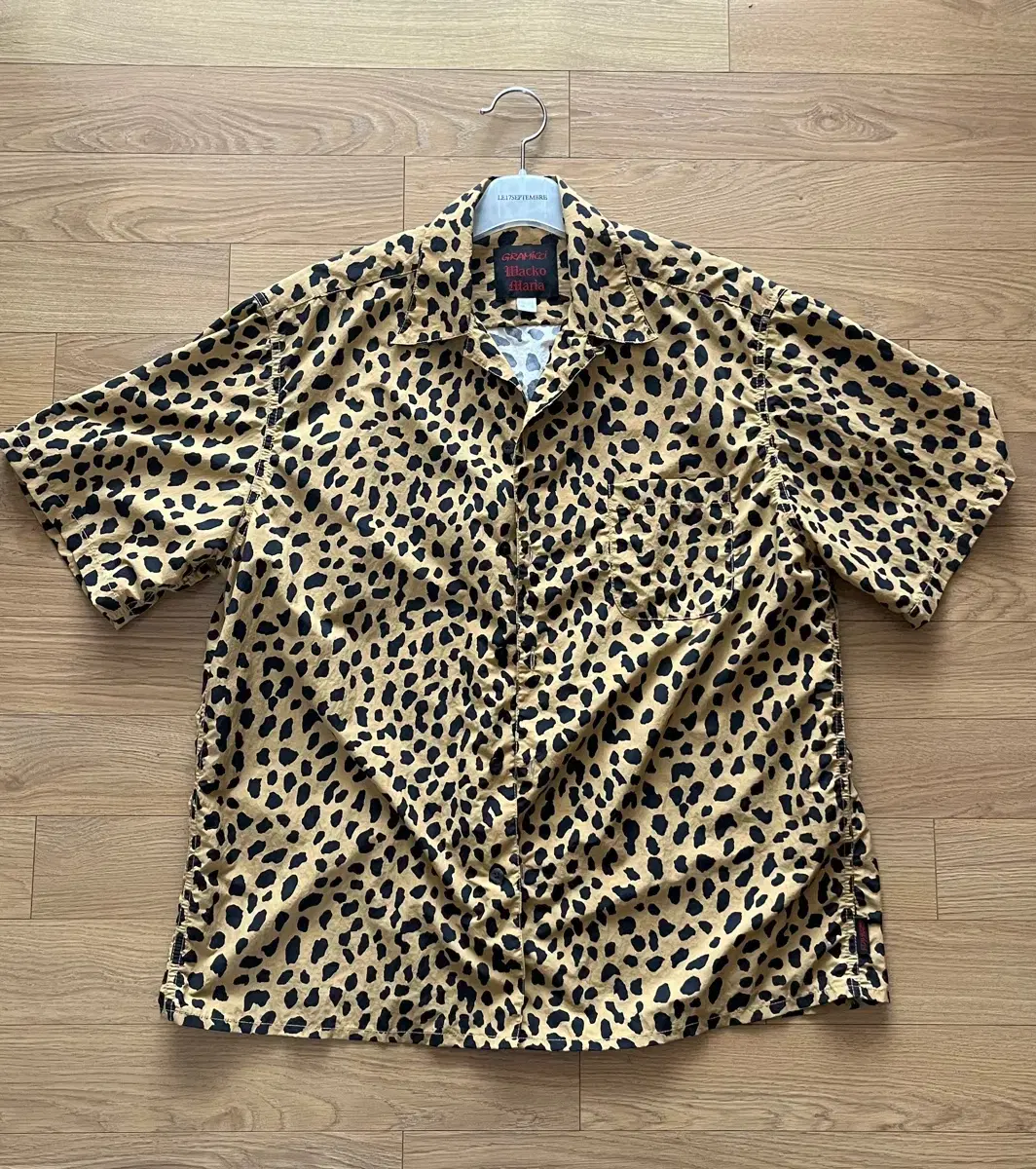 Wakomaria Gramichi Leopard Shirt (L)