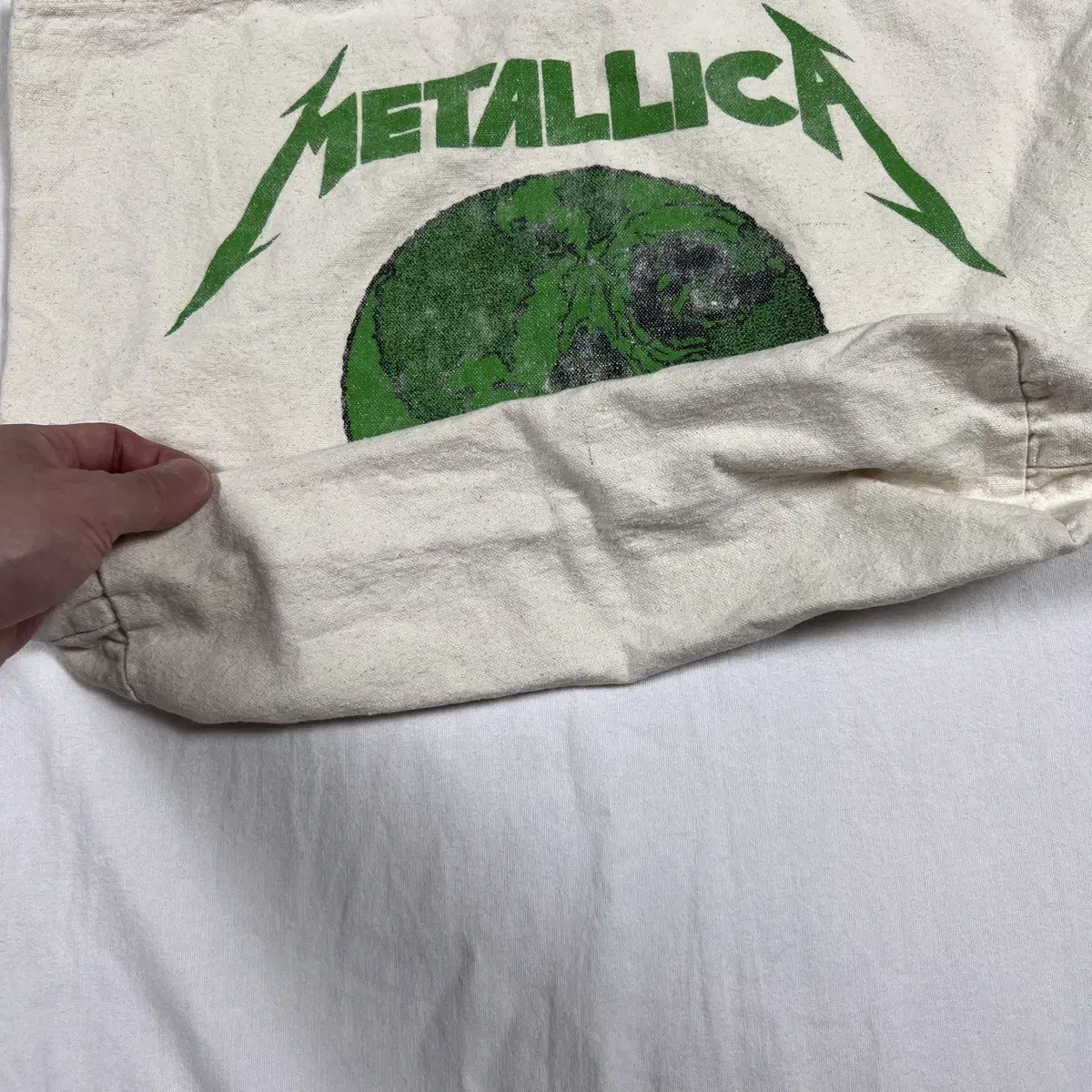 90s 메탈리카 metallica 락밴드 숄더백 가방