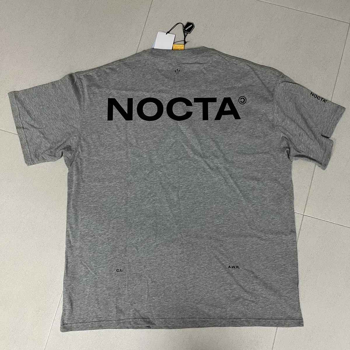 Nike x Drake Nocta Max 90 T-Shirt 그레이