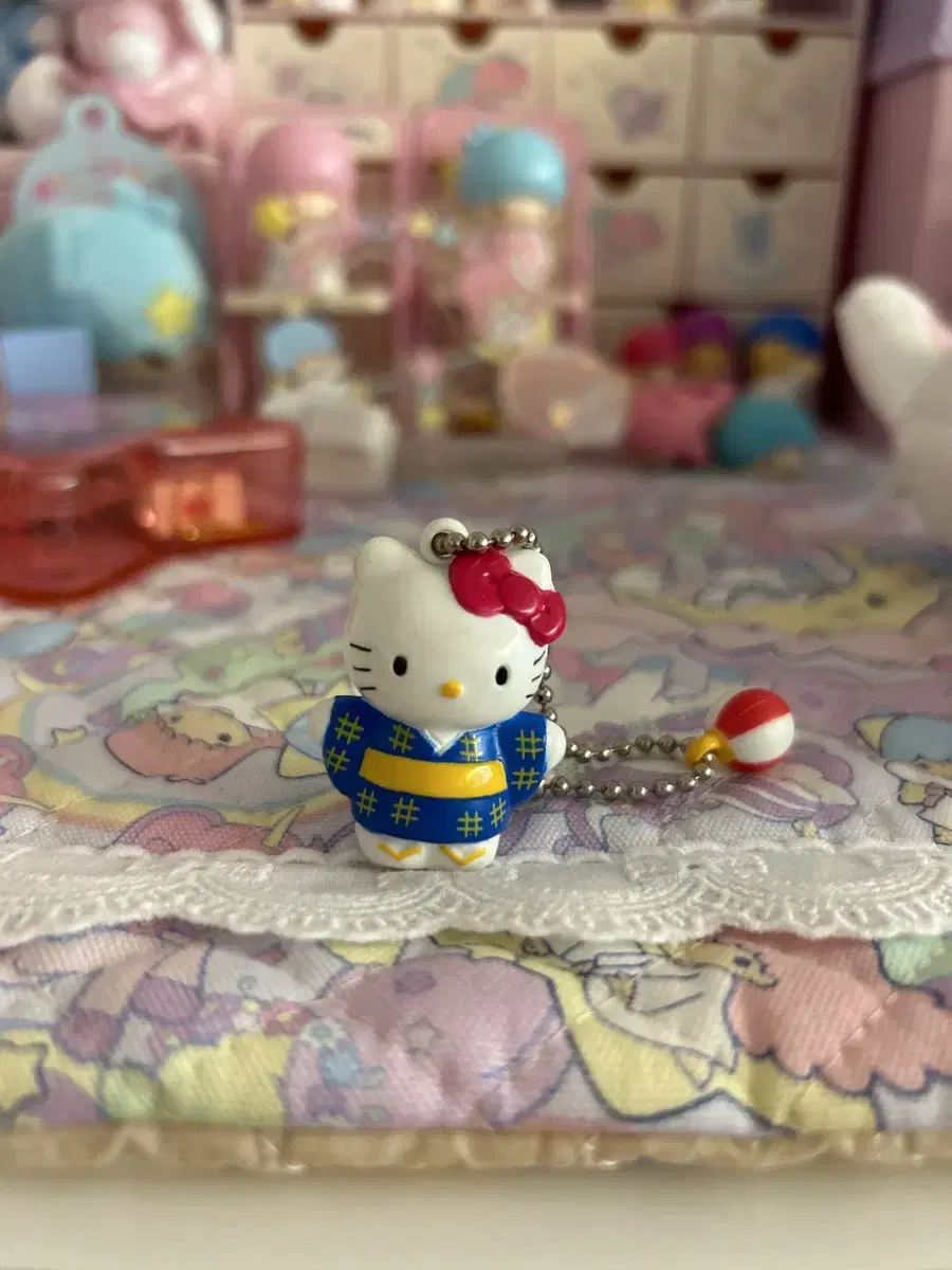 Kimono Kitty Keyring