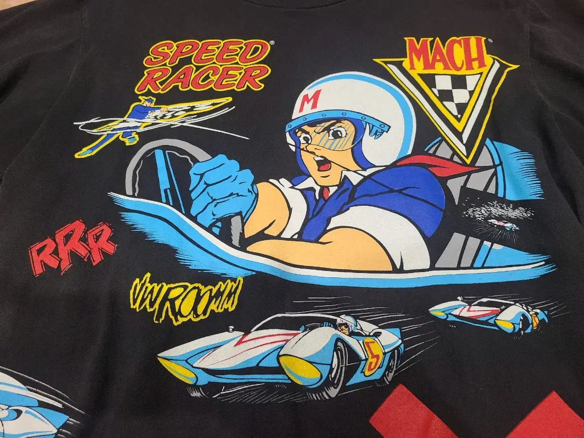 changes 1993 speed racer speed racer vintage t-shirt