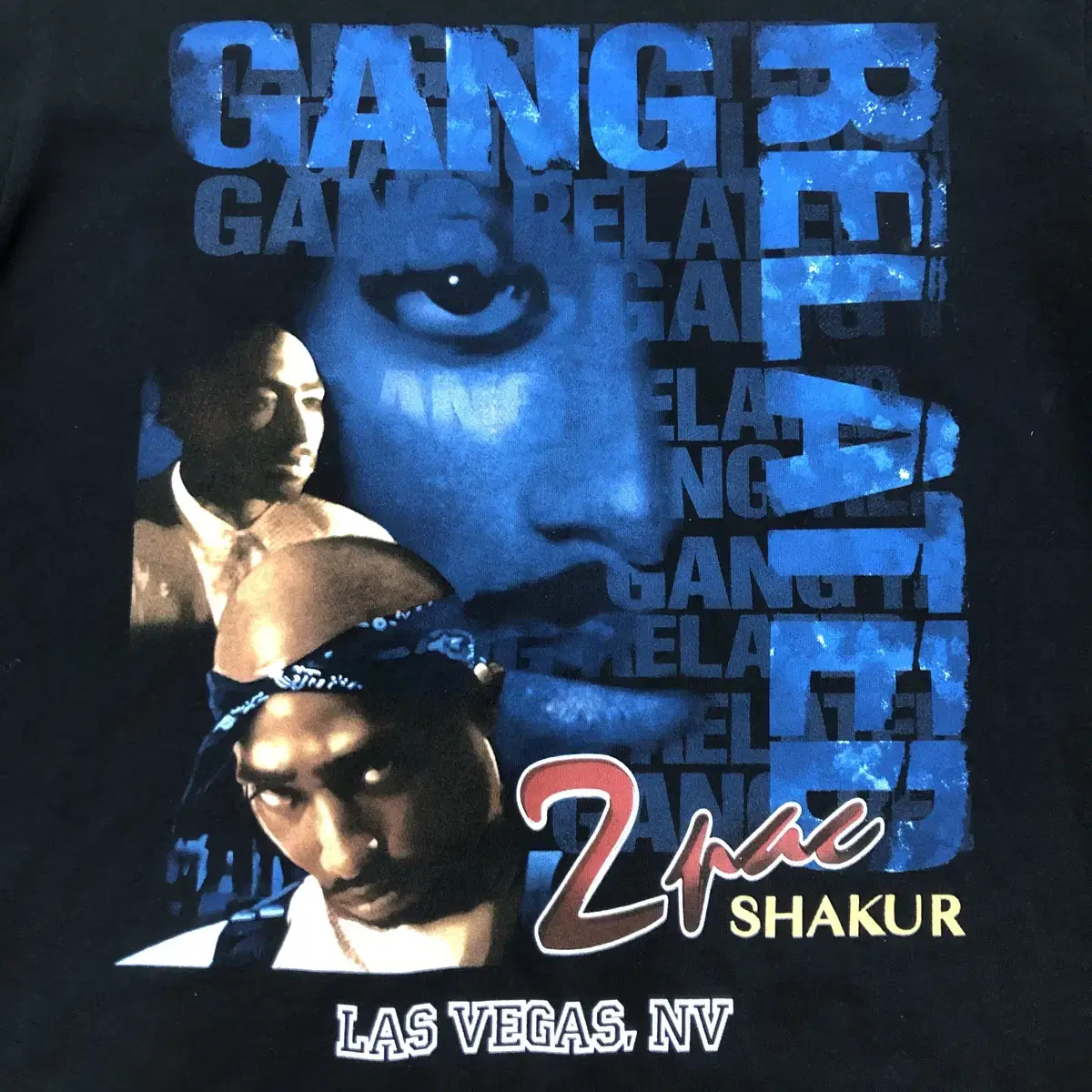 2pac 투팍 칸예 usa 미국 빈티지 티셔츠 L