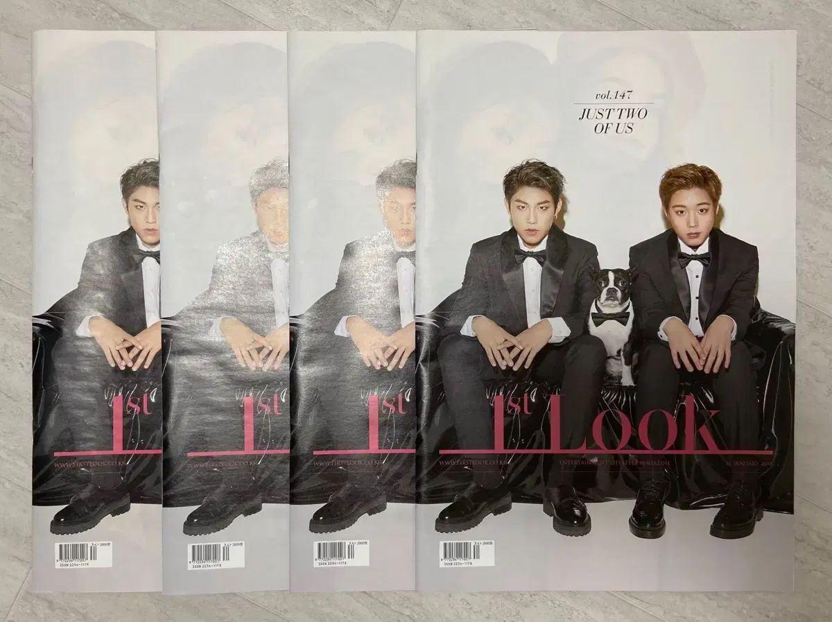 1st LOOK First Look Issue 147 park jihoon & Park Woojin