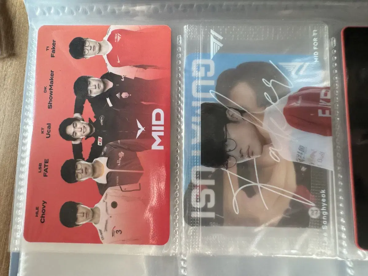 2021 Membership T1 Payer Transparent Photocard sell / McDonald's photocard sells