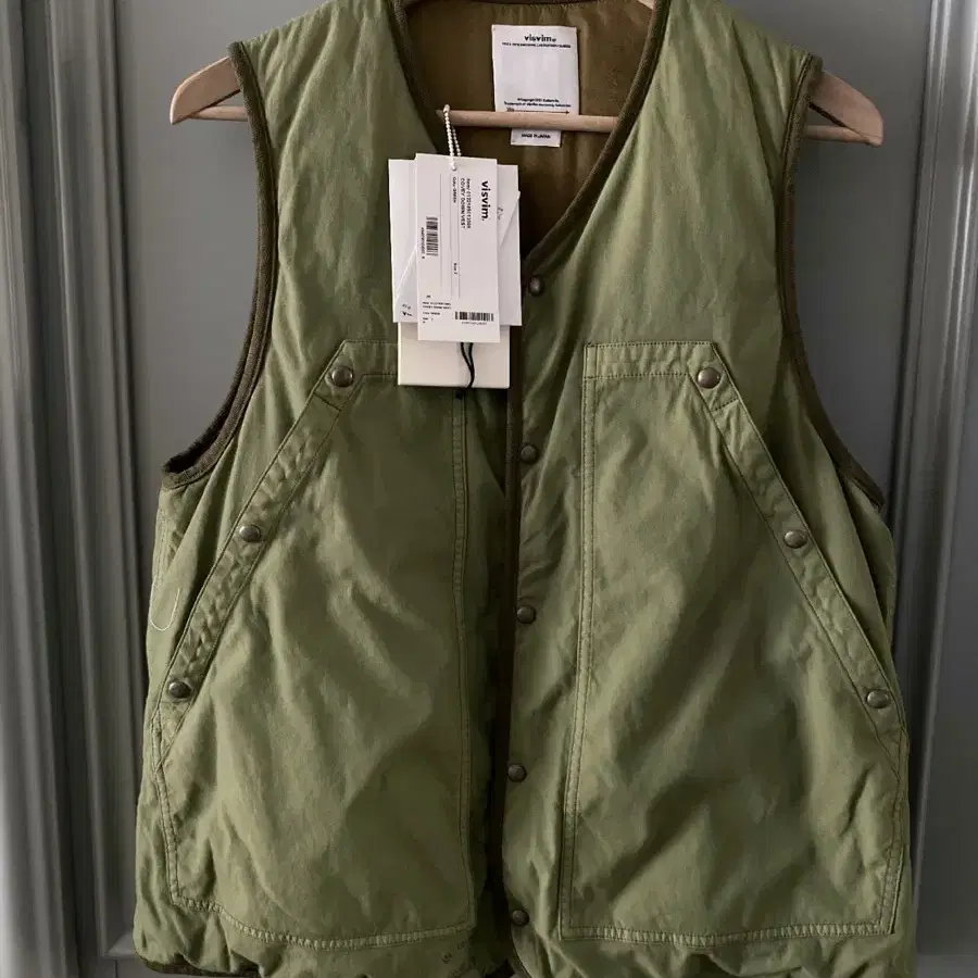 [2]비즈빔22SS Covey Down Vest 코비 다운 베스트